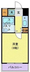 プラーズ新丸子の物件間取画像